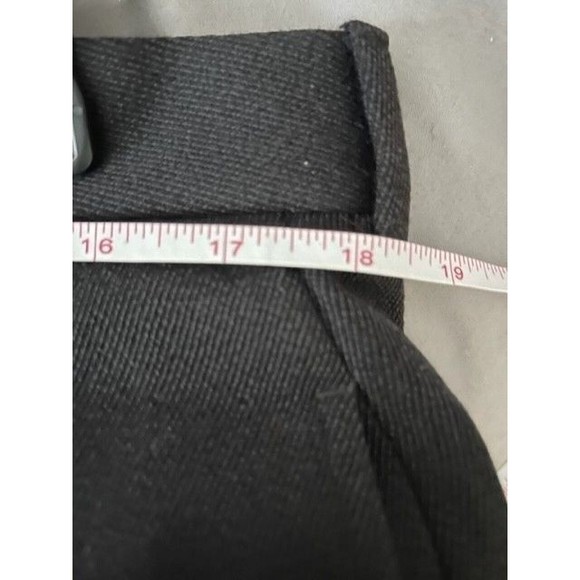 Polo Ralph Lauren Pants Mens Size 36R Blue Label Wool Black Cuff Made in Italy - Picture 8 of 8